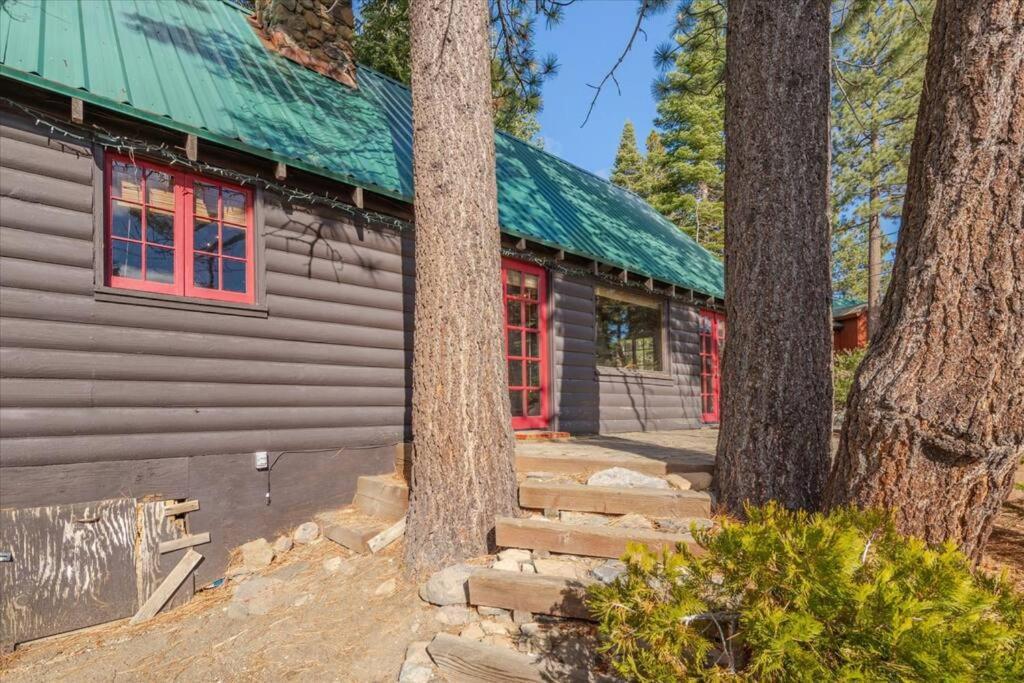 Coziest Cabin In Tahoe W Stone Fireplace Comfy Beds Close To Slopes & Lake Carnelian Bay Exterior foto